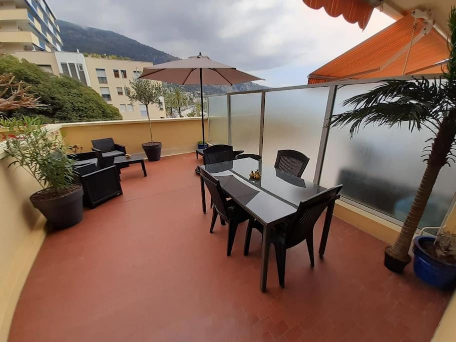 Le Garavan, Superbe Studio Vue Mer Et Vieux مينتون المظهر الخارجي الصورة