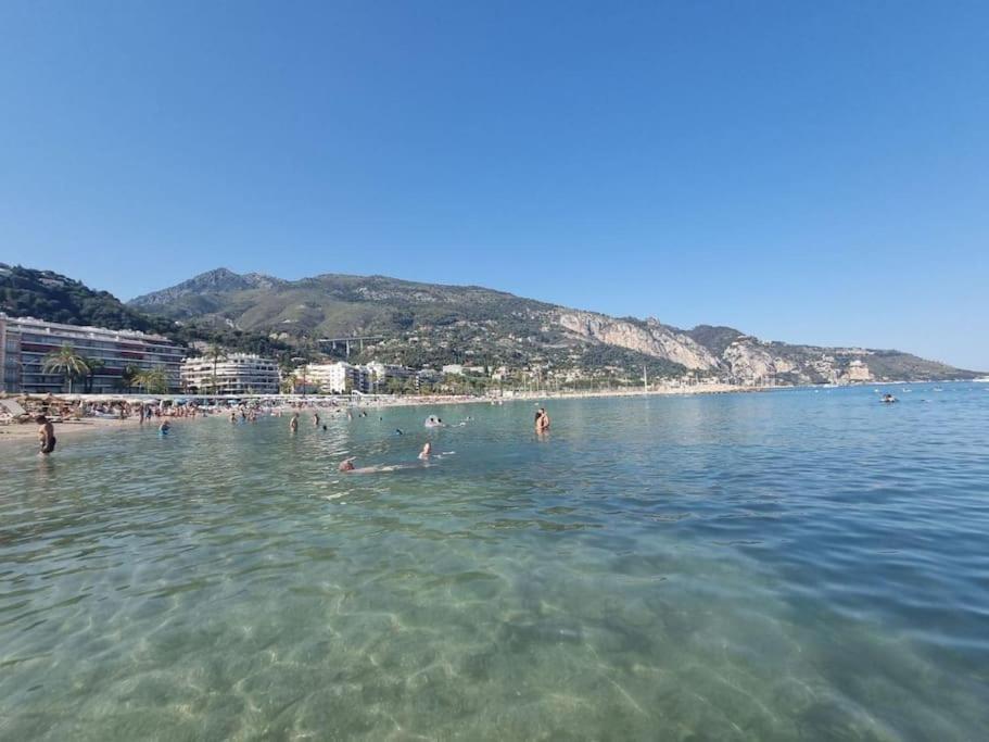 Le Garavan, Superbe Studio Vue Mer Et Vieux مينتون المظهر الخارجي الصورة