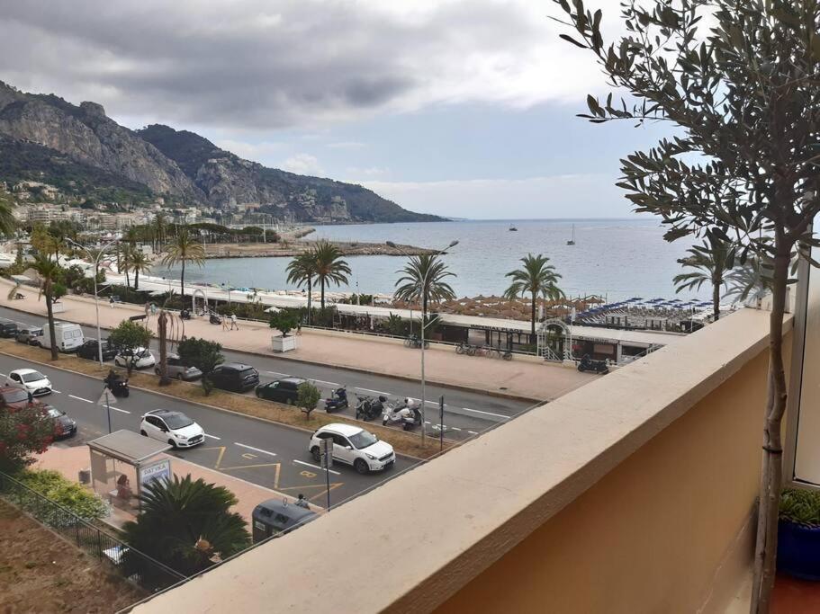 Le Garavan, Superbe Studio Vue Mer Et Vieux مينتون المظهر الخارجي الصورة